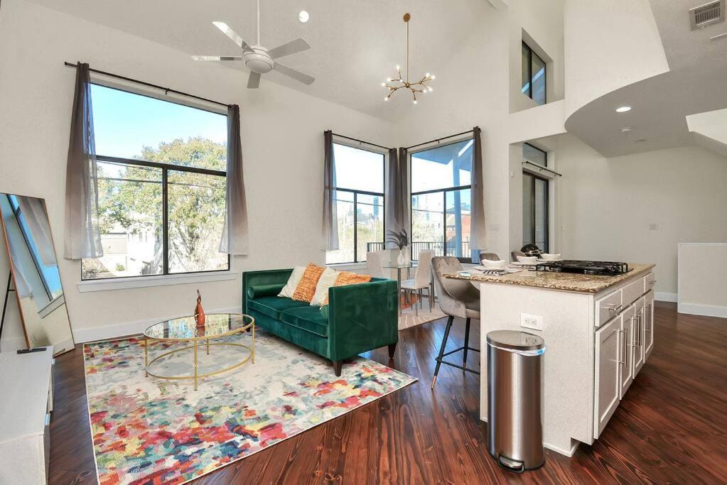 3Br/3.5Ba Three Story East Downtown Townhouse With View Villa Houston Exteriör bild